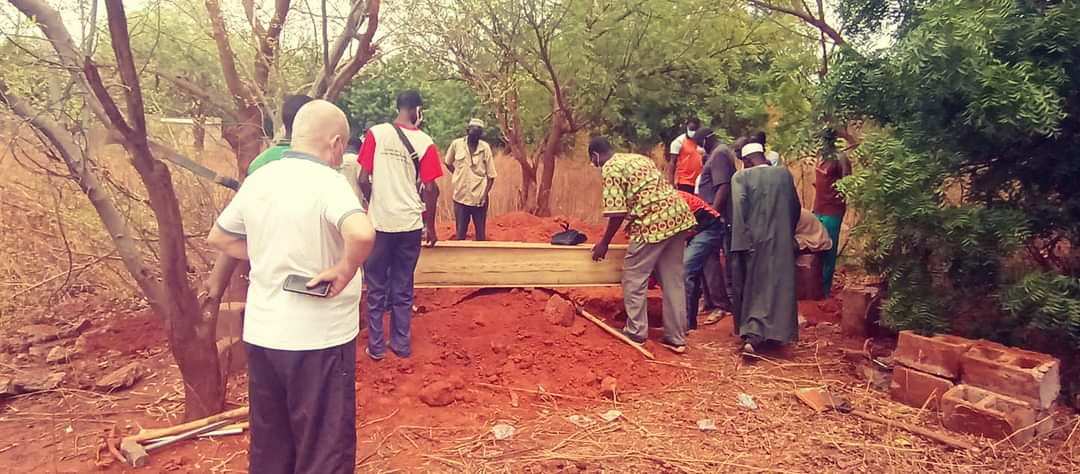 Exhumation du corps de Jean Lalanne-Clouté