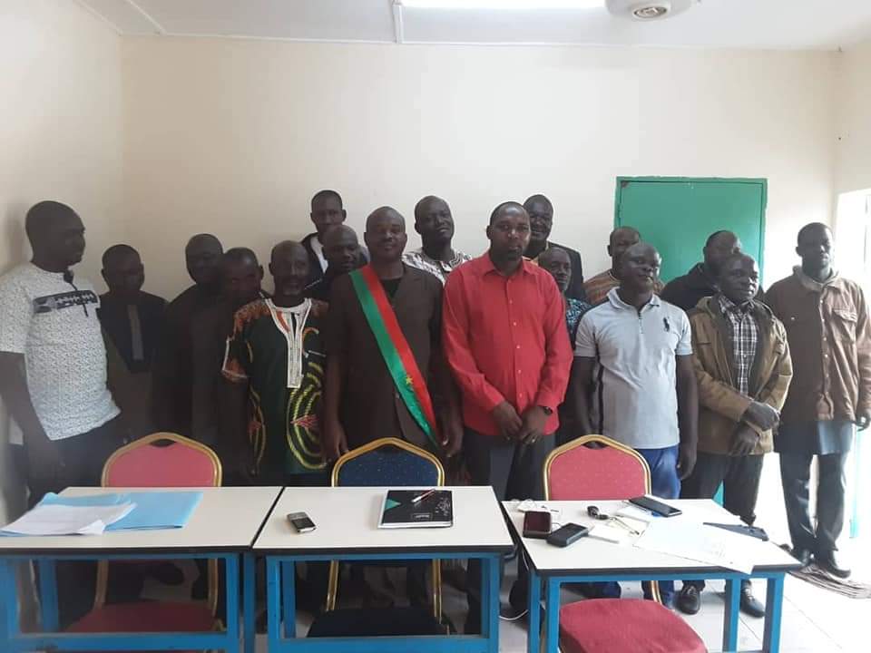 Installation de la délégation spéciale de la commune de Doumbala.